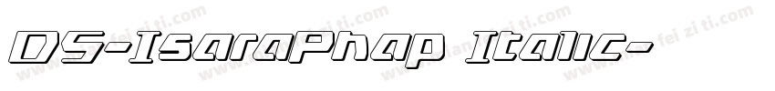 DS-IsaraPhap Italic字体转换